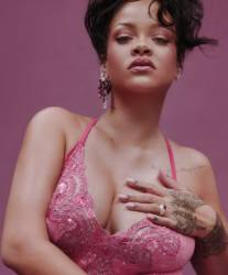 Rihanna sexy cleavage for Savage x Fenty V-Day 2025 4x UHQ